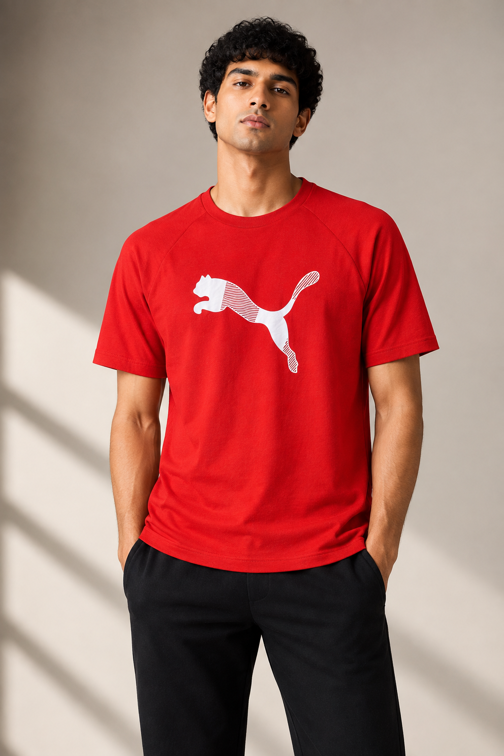 Mens Premium Red T-SHIRT 042