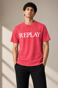 Mens Premium Coral Pink T-SHIRT 045