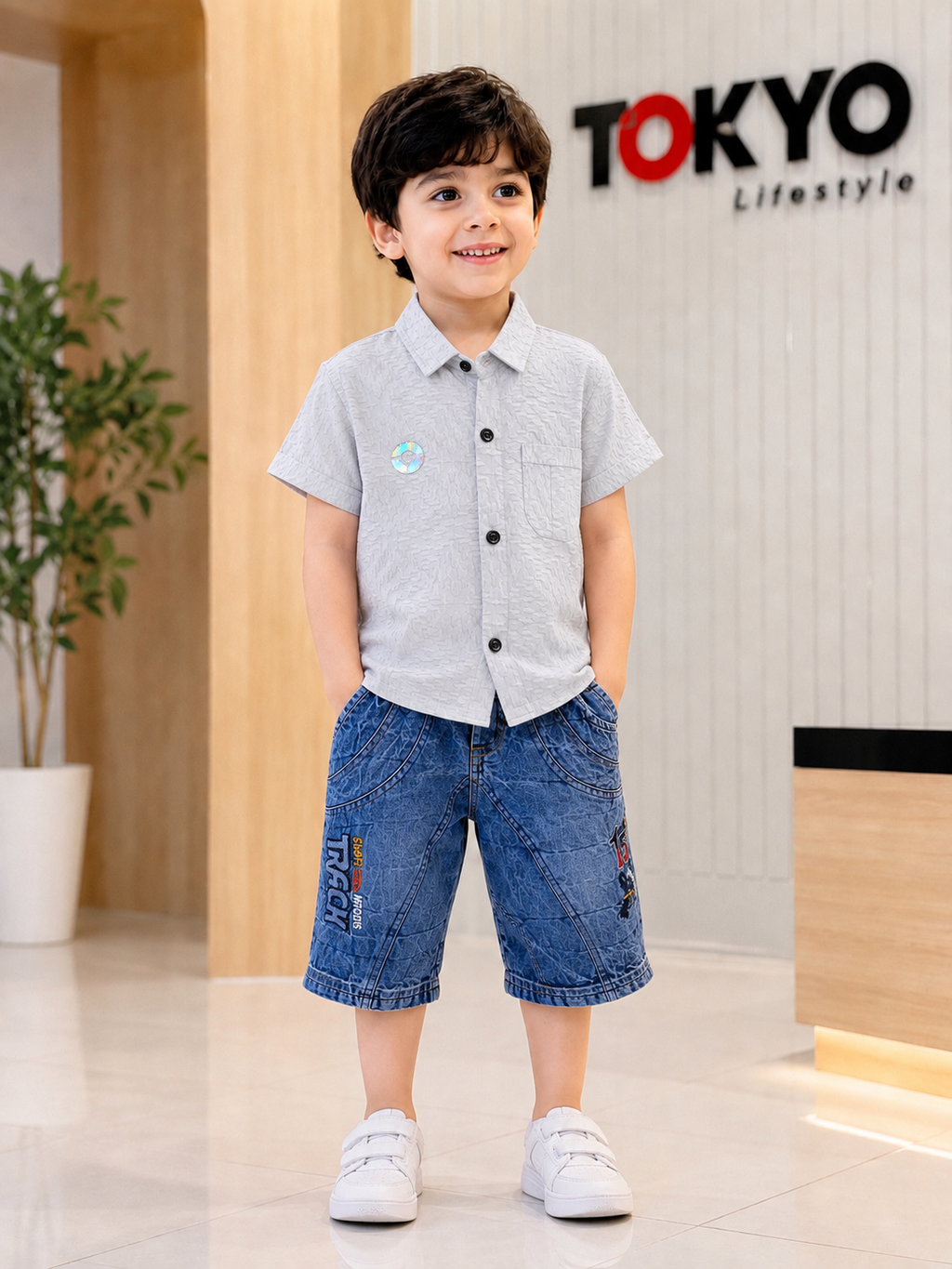 Kids Premium Shirt & Pant Set (Casual Wear) 380