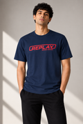 Mens Premium Navy Blue T-SHIRT 049