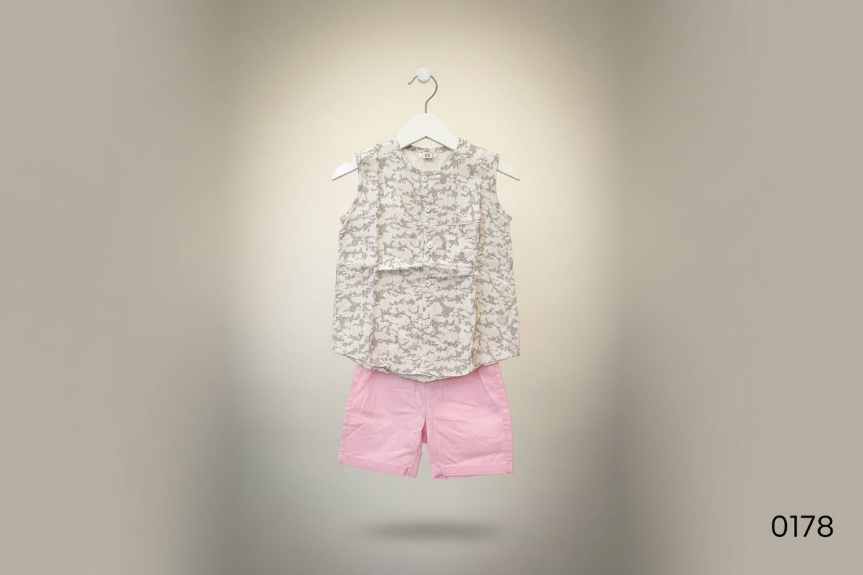 Kids Sleeveless Shirt 0178