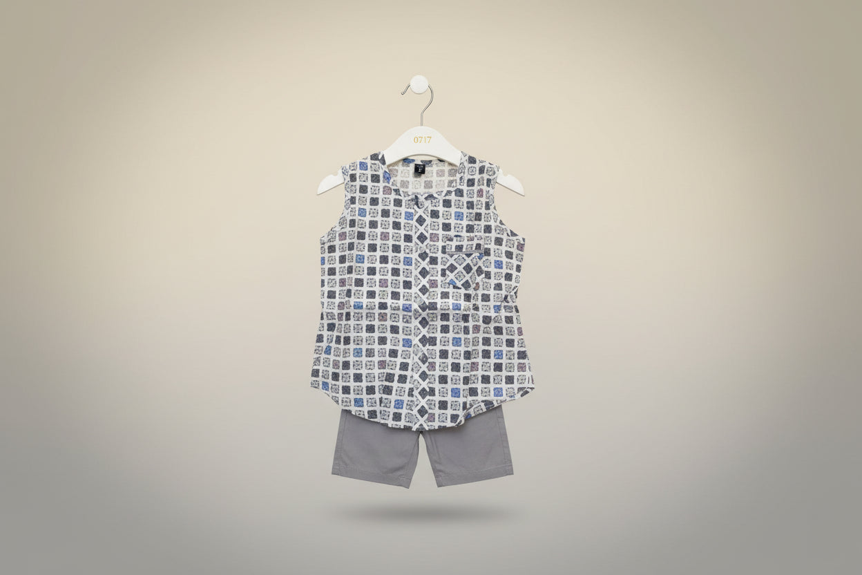 Kids Sleeveless Shirt 0717