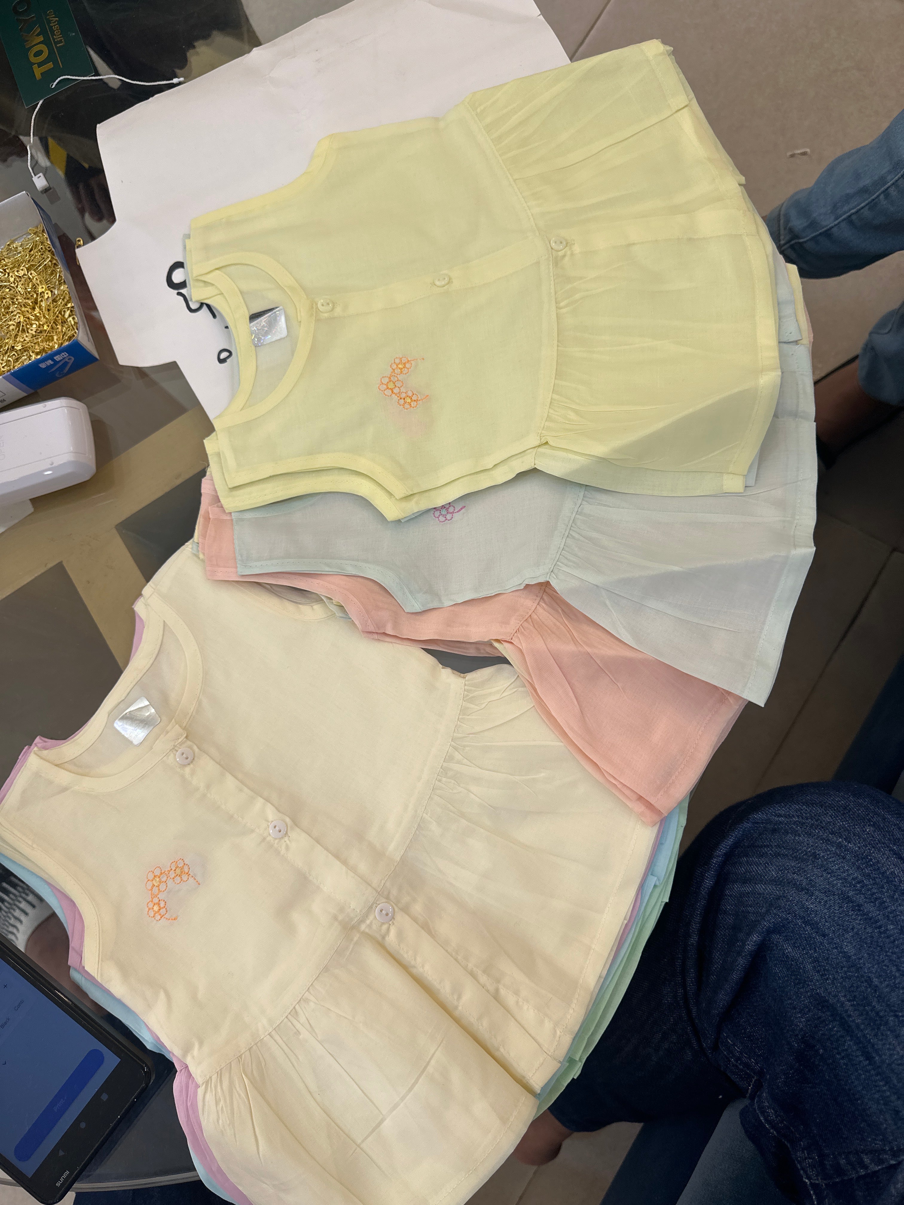 Baby Soft Cotton Frock Set SR115