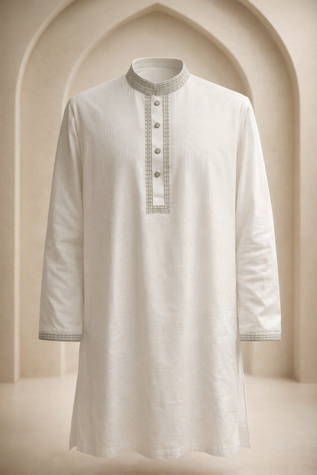 Luxury embroidery Panjabi with premium finish 628