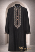 Gatsby Mens panjabi new STY 25_ BLACK 4056