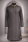 Luxury embroidery Panjabi with premium finish 306
