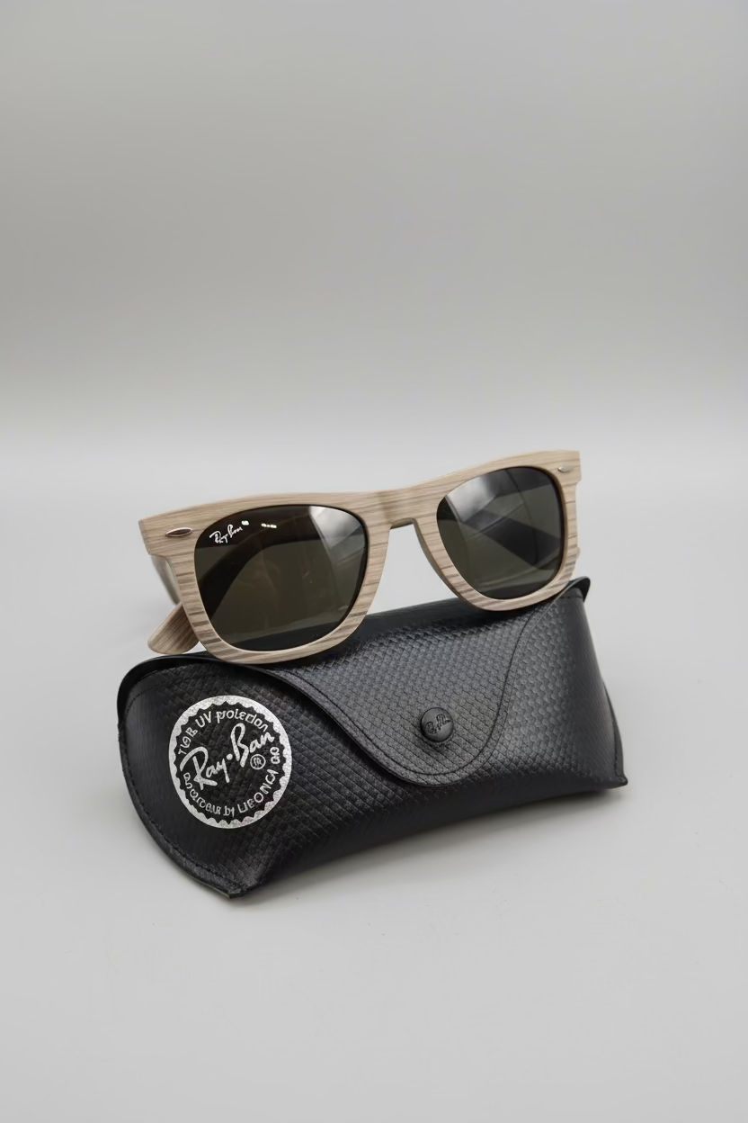 Luxury Ray-ban sunglasses rm3592 wood color