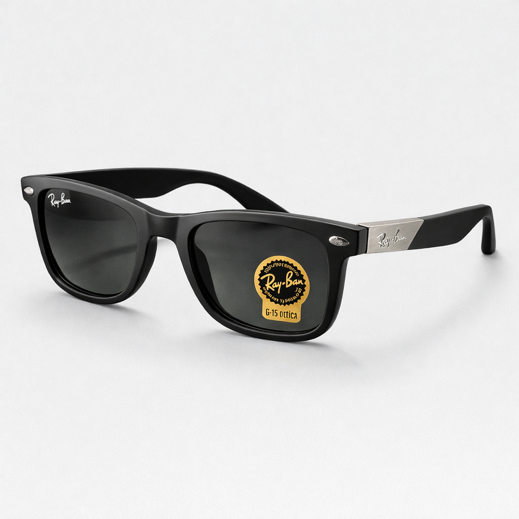 R-B Classic Wayfarer Style Sunglasses bkon892