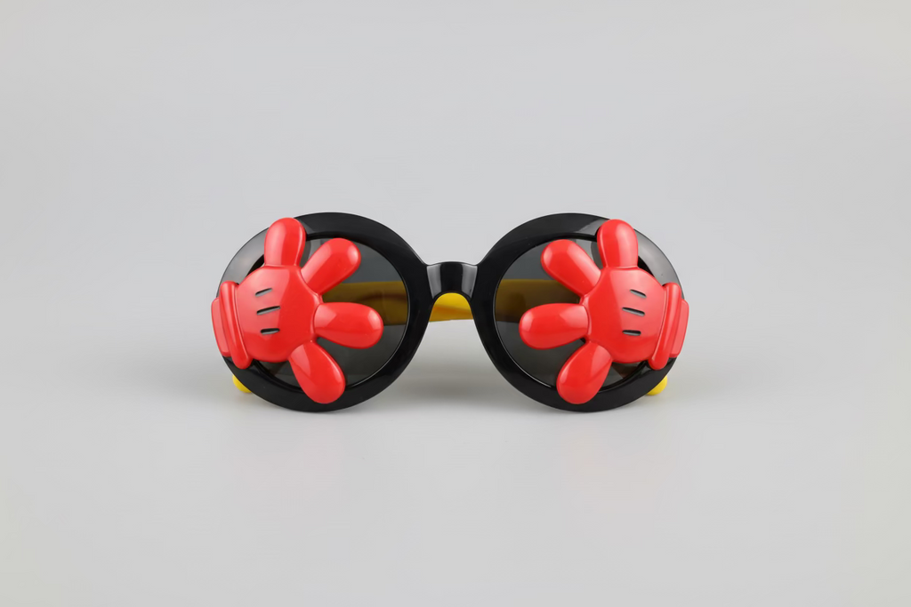 Kids Cartoon Hand Cover Fun Sunglasses 3090