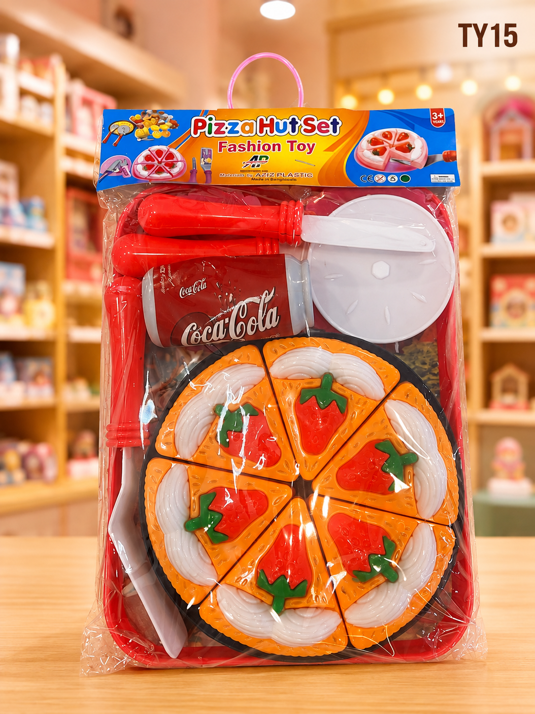 Kids Pizza Play Food Tray Toy Set-TY15