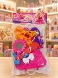 Kids Beauty Play Set with Doll & Accessories-TY16