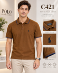 Premium Polo T-shirt RLPLT Khaki-C421