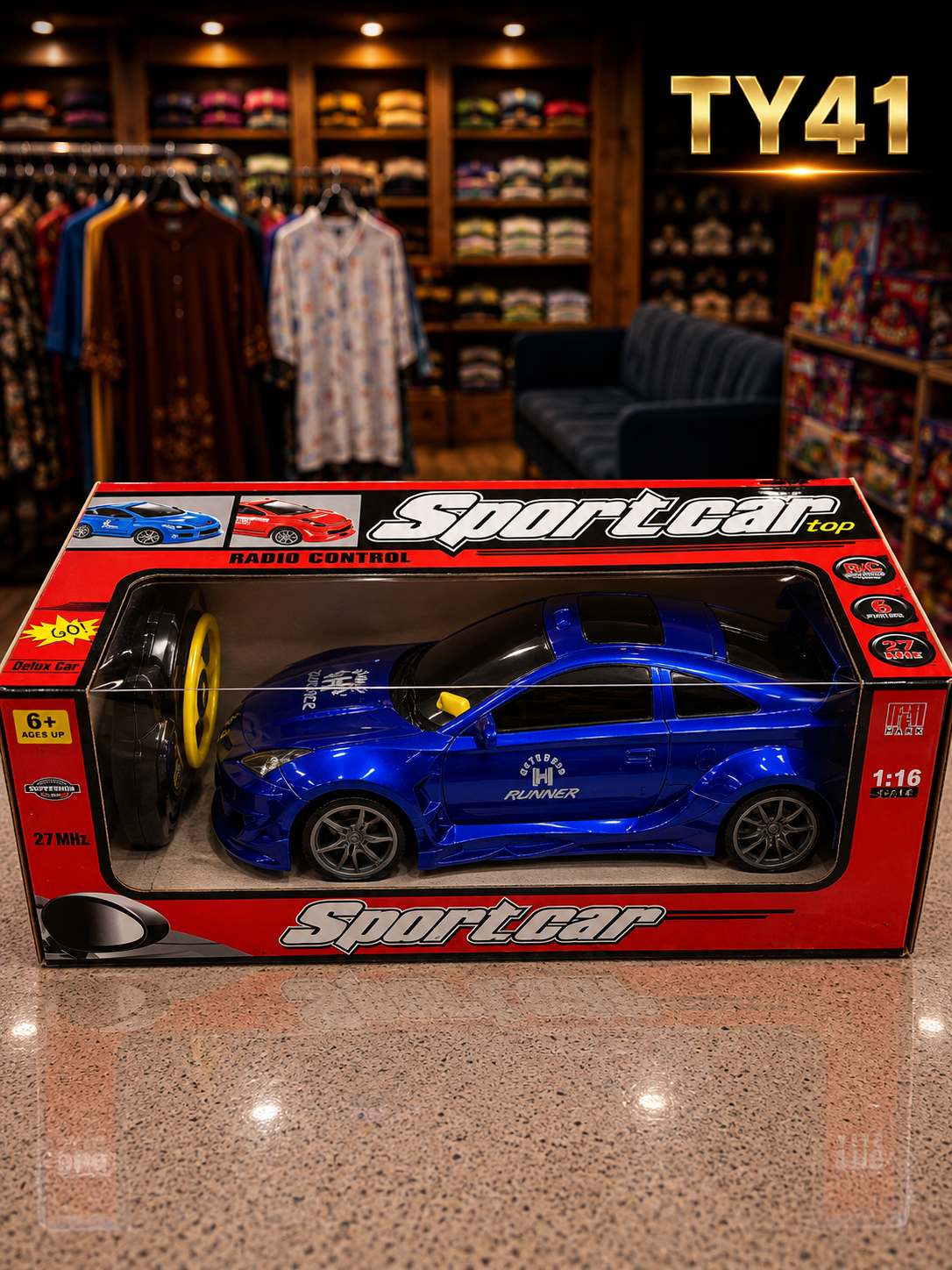 1:16 Scale Radio Control Sports Racing Car – TY41
