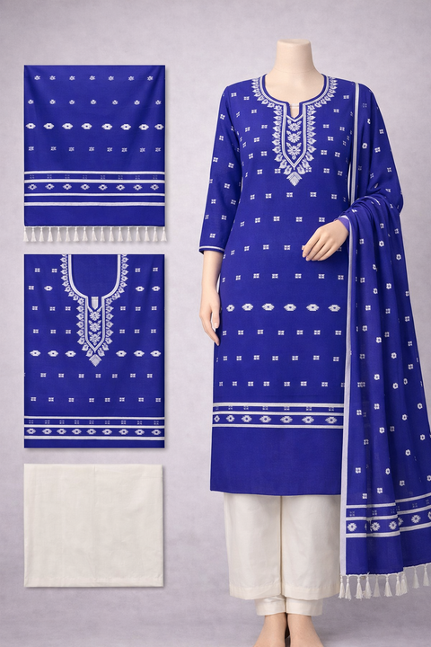 Half Silk Three Piece ST35