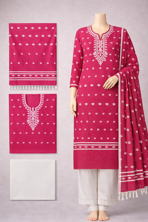 Half Silk Three Piece ST39