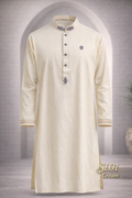 Gatsby Mens panjabi SL01 Cream