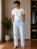 GATSBY Mens Summer Trouser _Next G139 Sky
