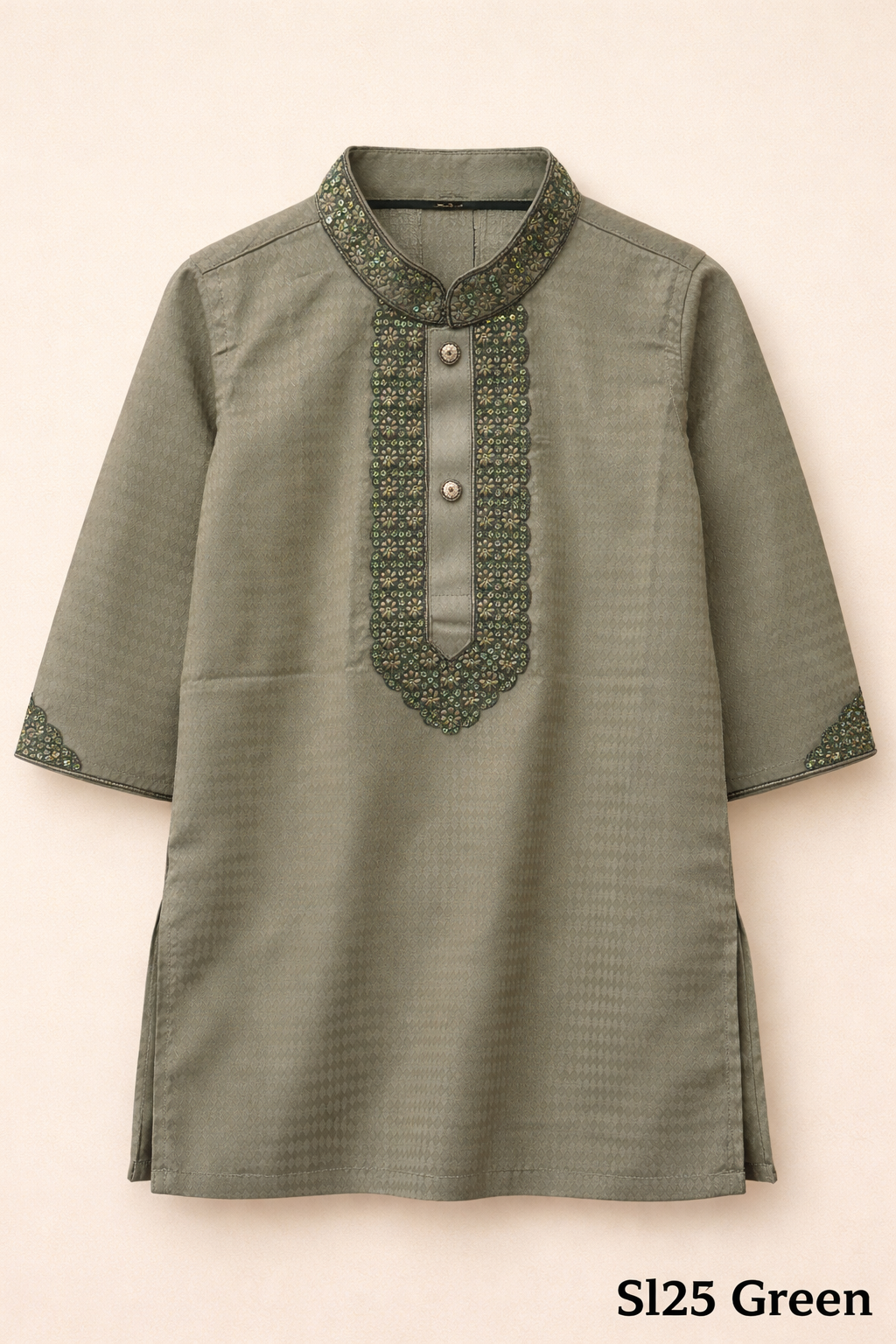 GATSBY Boys Panjabi Set Sl23 Green