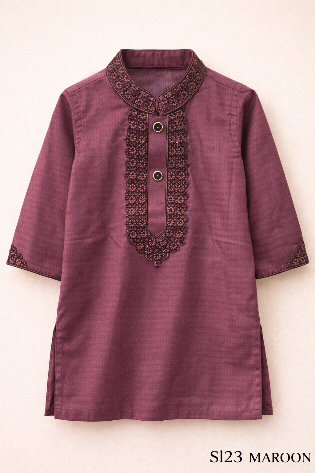 GATSBY Boys Panjabi Set Sl23 MAROON