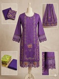 Embroidered 3-Piece Unstitched Salwar Kameez C167
