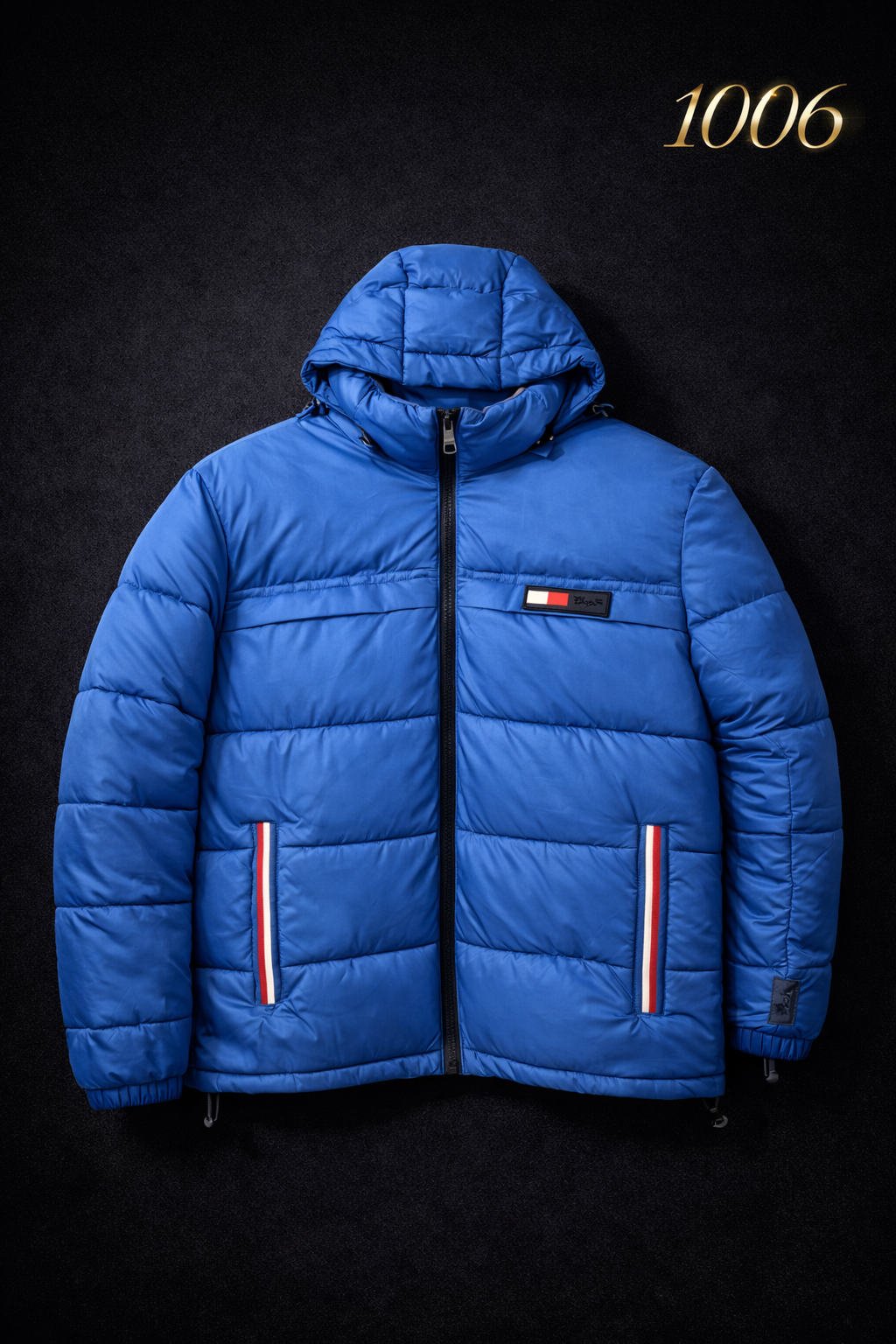 Men’s Hooded Puffer Jacket –  Winter Insulated Jacket 1006