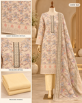 Premium Floral Printed Three-Piece C565
