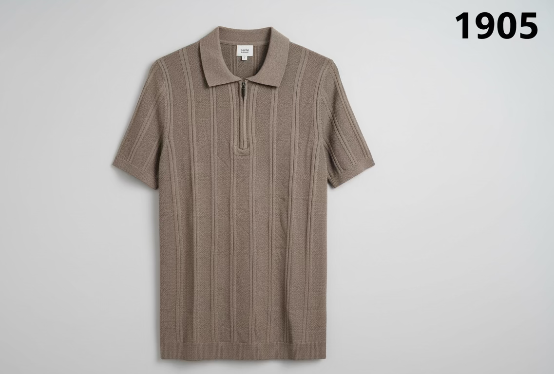 GATSBY Mans Polo T-shirt _Celio 1905 LIGHT BRC