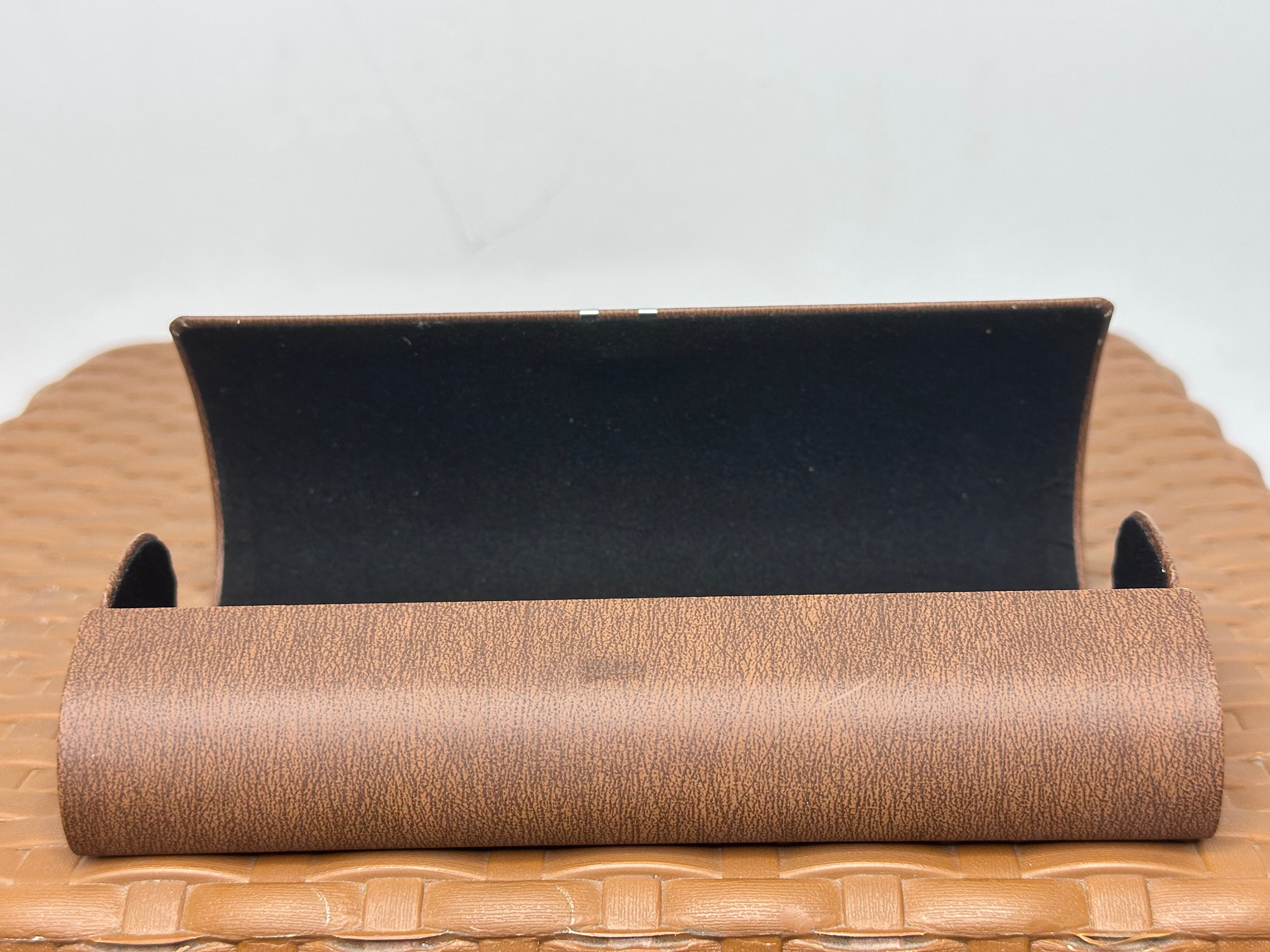 Premium Hard Eyewear Case With Metallic Stipe