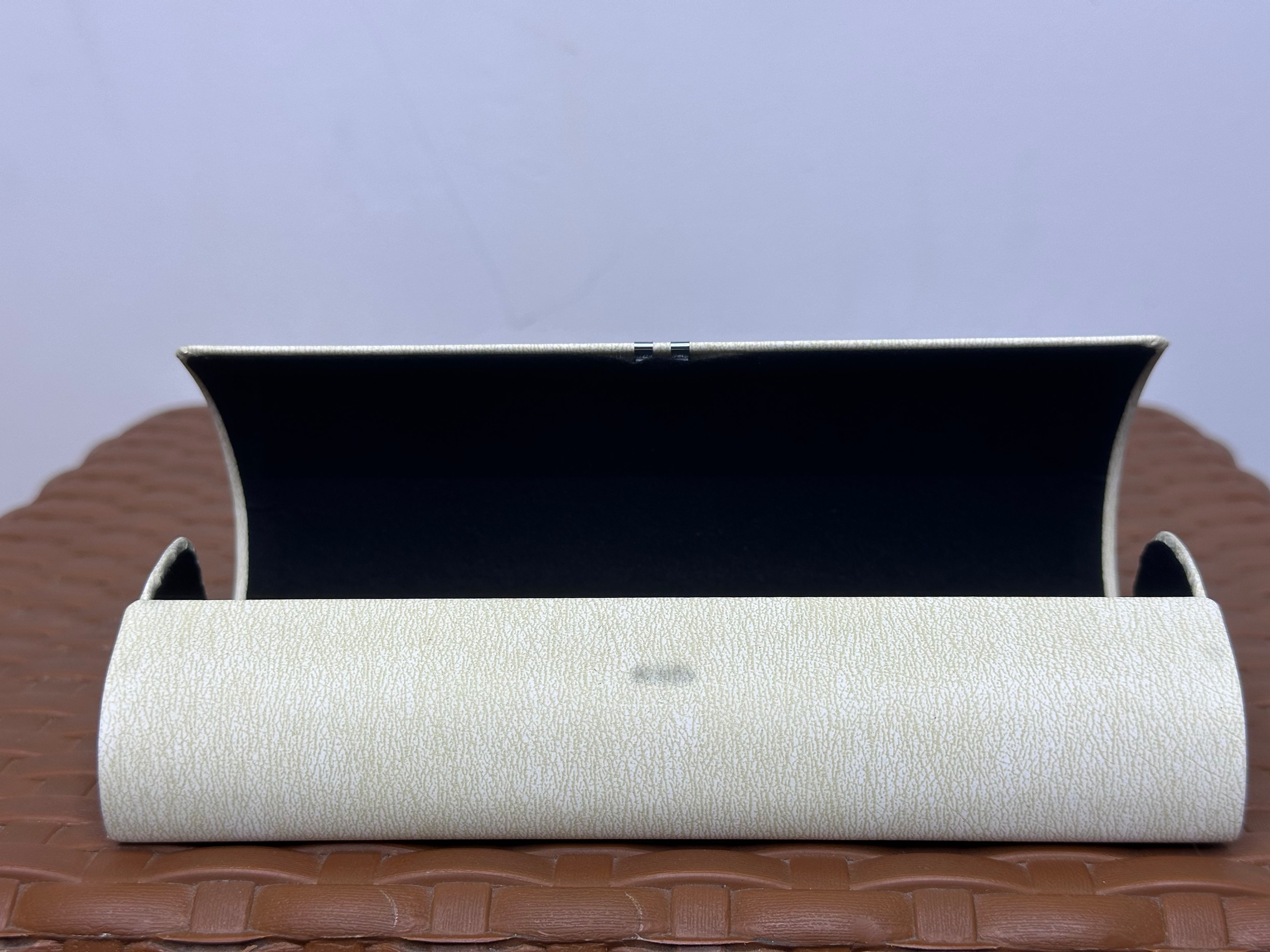 Premium Hard Eyewear Case With Metallic Stipe
