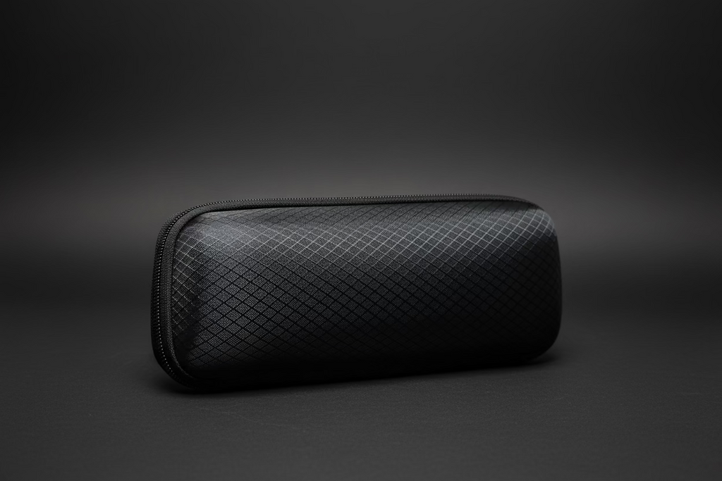 Textured Zip Eyewear Case