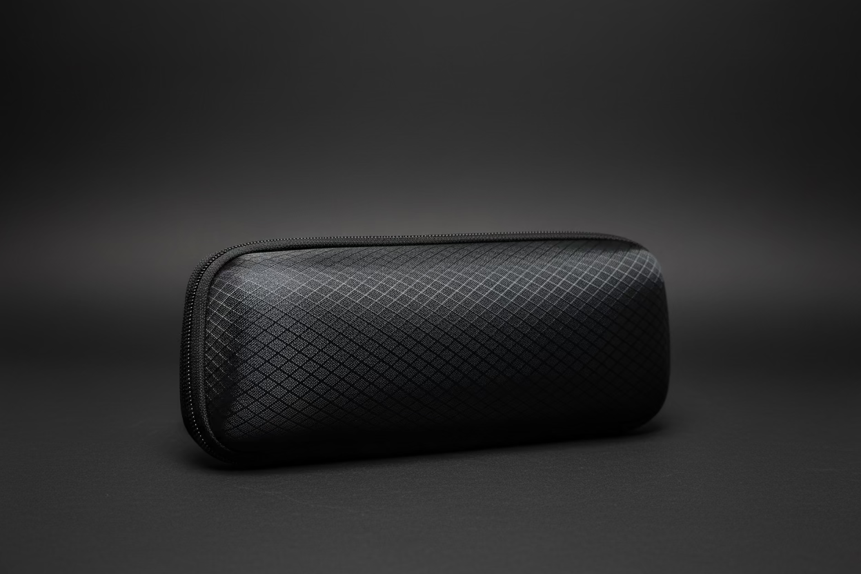 Textured Zip Eyewear Case