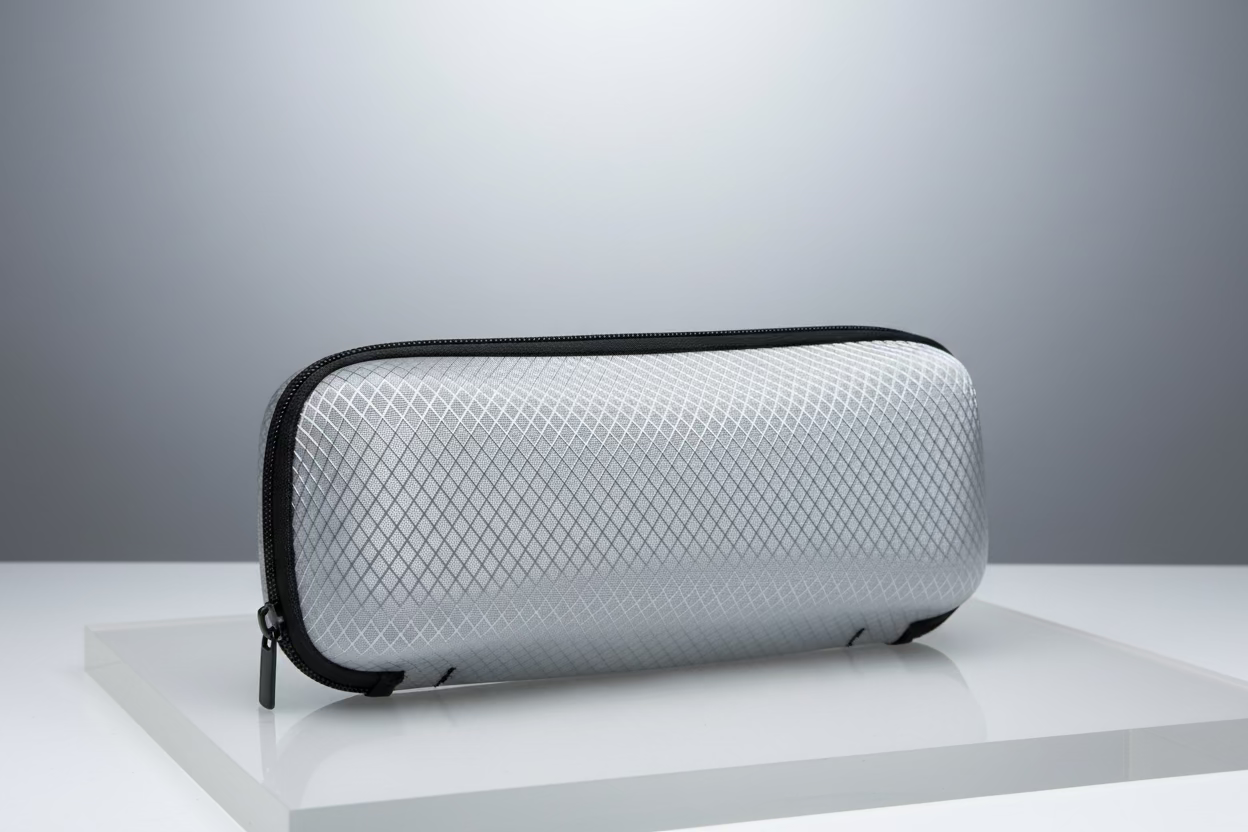 Textured Zip Eyewear Case