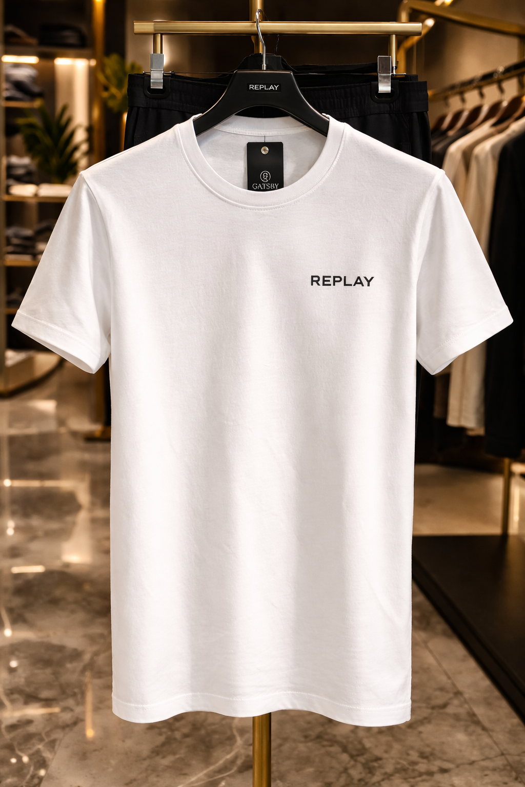 Gatsby REPLA.Y Mens new T-Shirt white 943