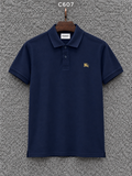 Premium Luxury Finish Polo Tshirt BRPL Navy Blue - C607