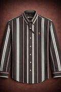 Premium Stripe Full Sleeve Shirt  RLST-437 .