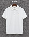 Premium Luxury Finish Polo T-Shirt BRPL White - C610