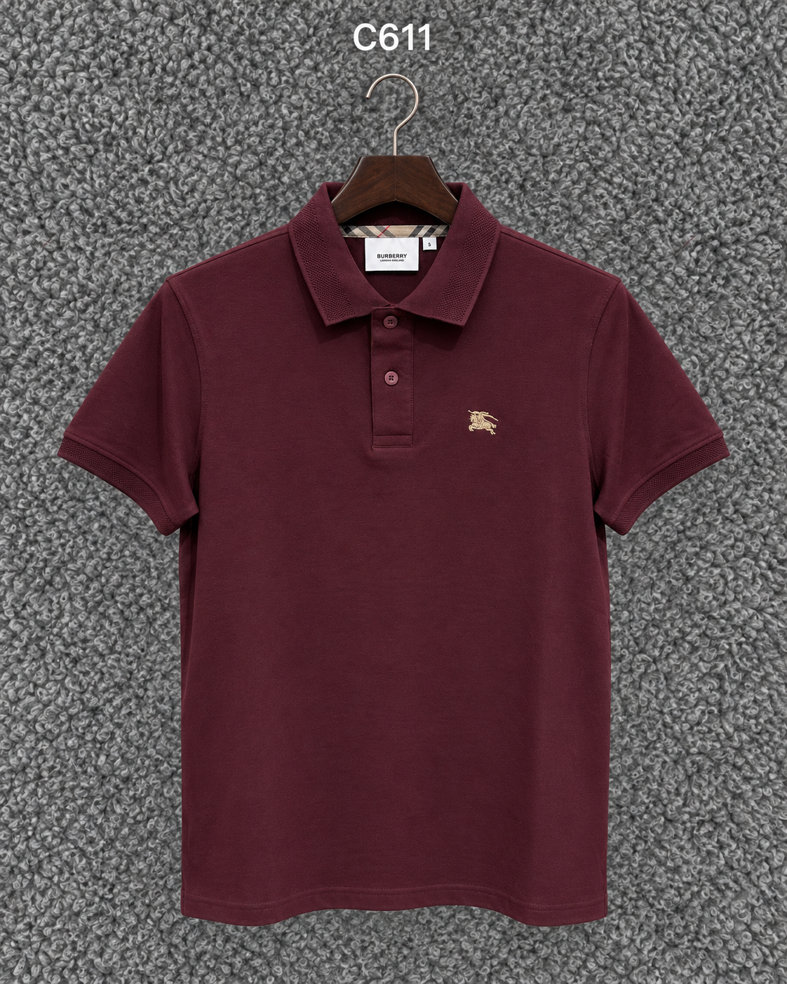Premium Luxury Finish Polo T-Shirt BRPL Maroon - C611