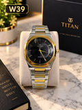 Premium Titan Quartz Stainless Steel Watch-W39