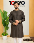 Premium Luxury Embroidered Panjabi with Embroidered Cuffs 104