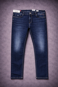 Rookies Mid-Rise Slim Straight Fit Classic Jeans -Blue RJ6312