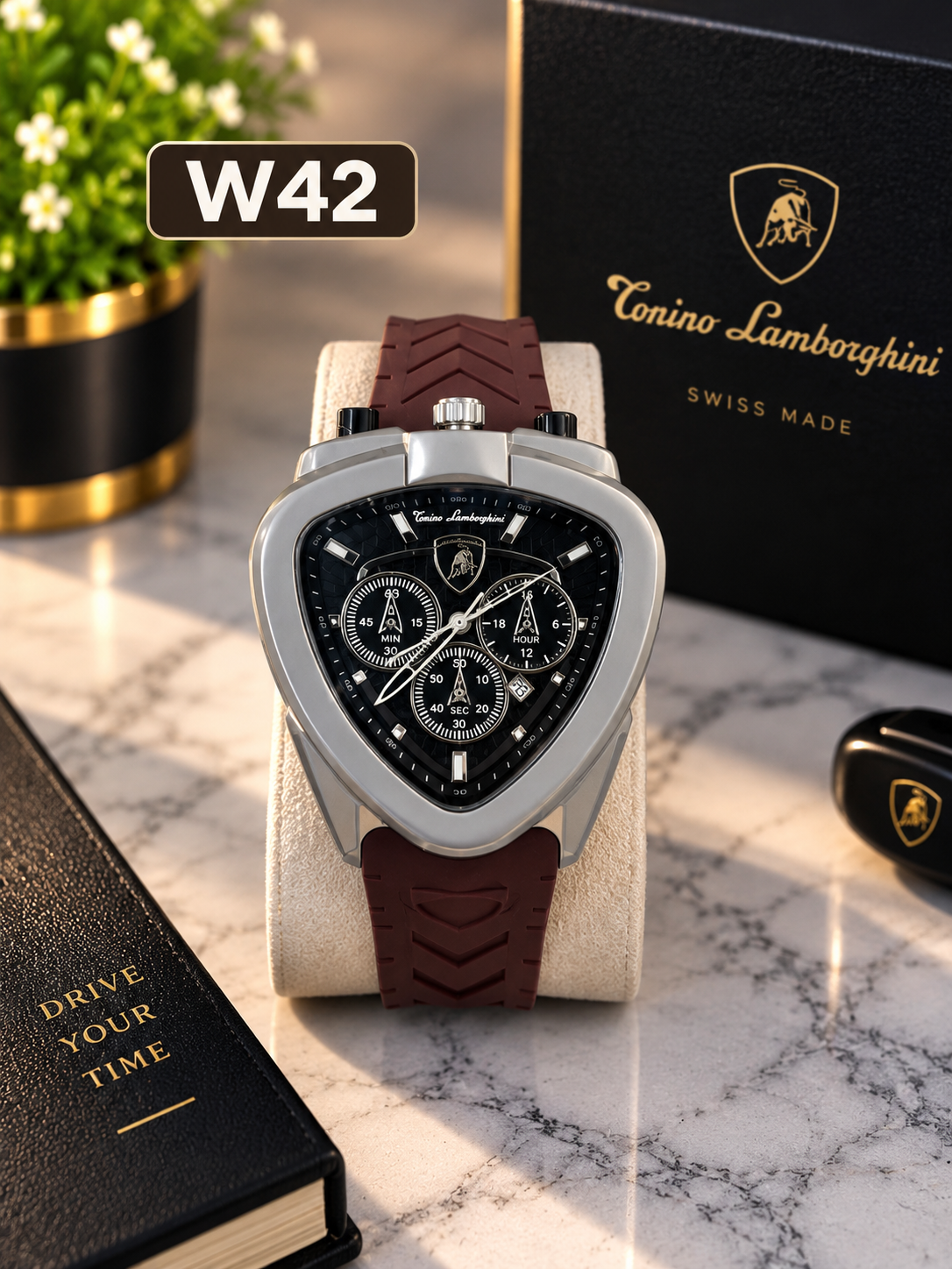 Premium Tonino Lamborghini Chronograph Sports Watch-W42