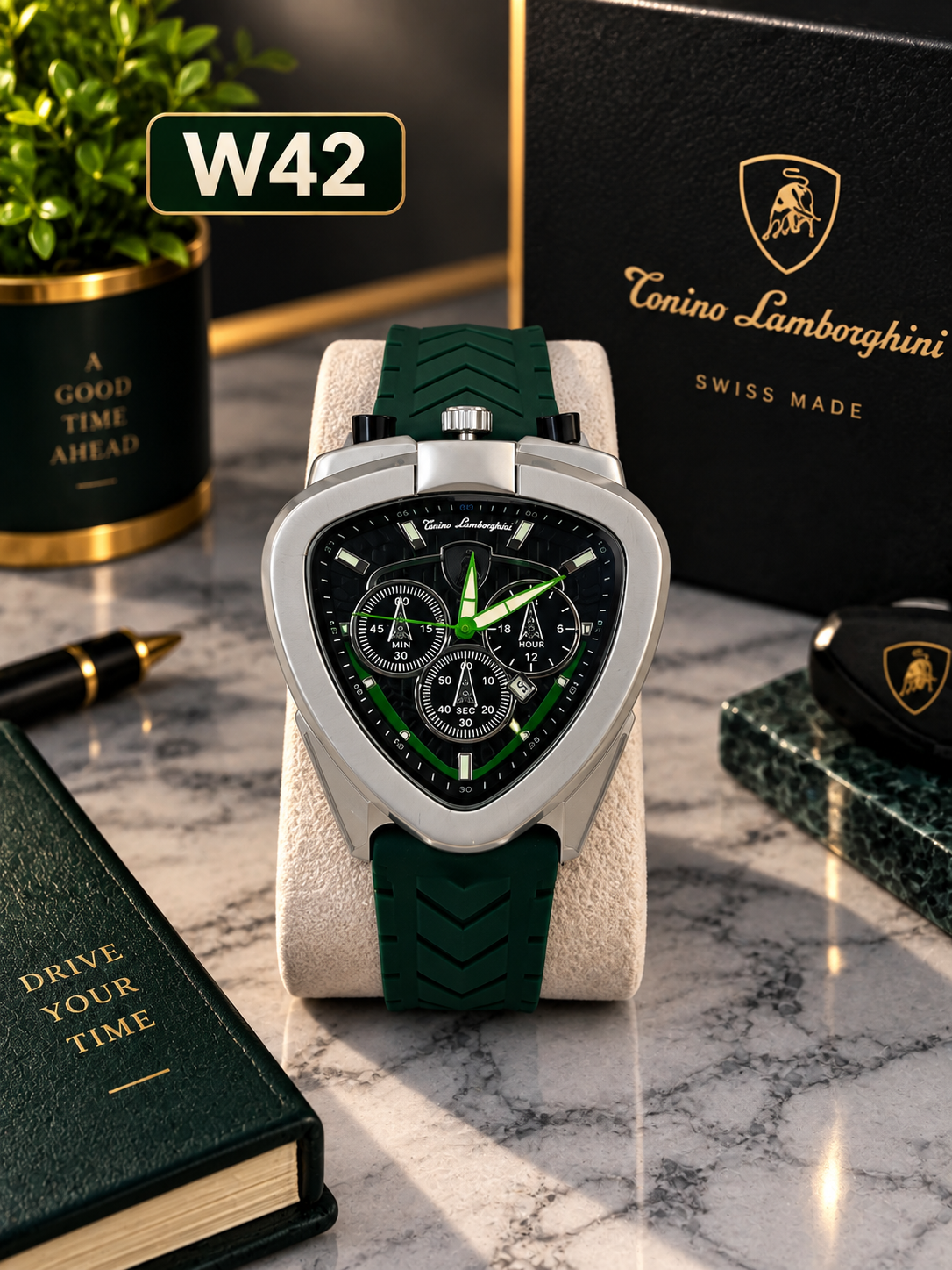Premium Tonino Lamborghini Chronograph Sports Watch-W42
