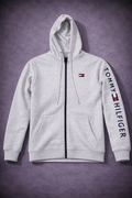 Mens Premium Tommy Hilfiger Full-Zip Hoodie 1002