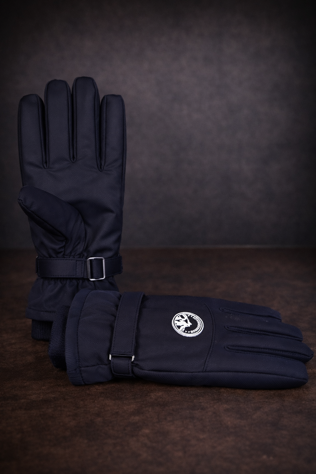 Winter Thermal Touchscreen Gloves with Adjustable Wrist Strap