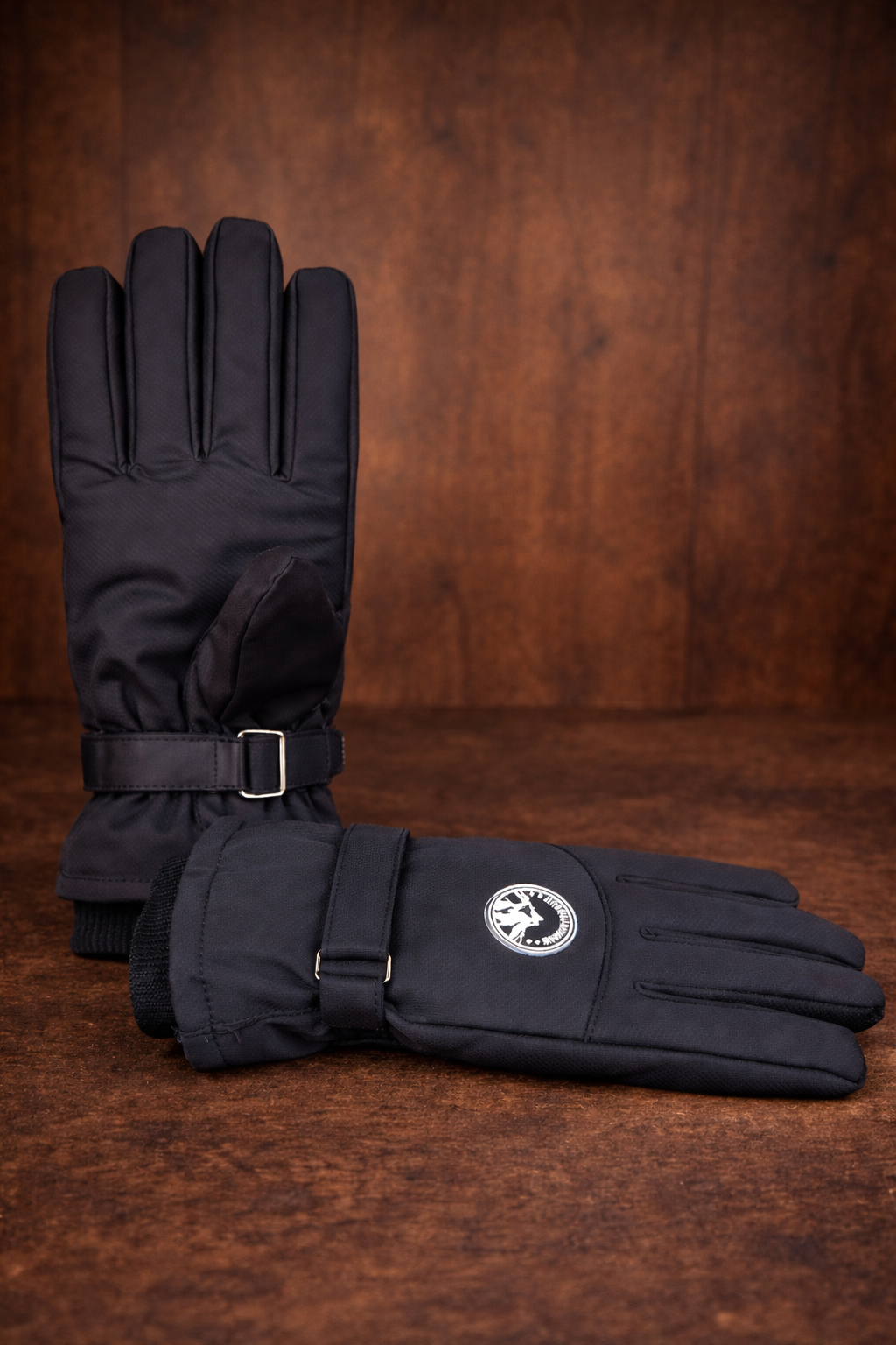 Winter Thermal Touchscreen Gloves with Adjustable Wrist Strap