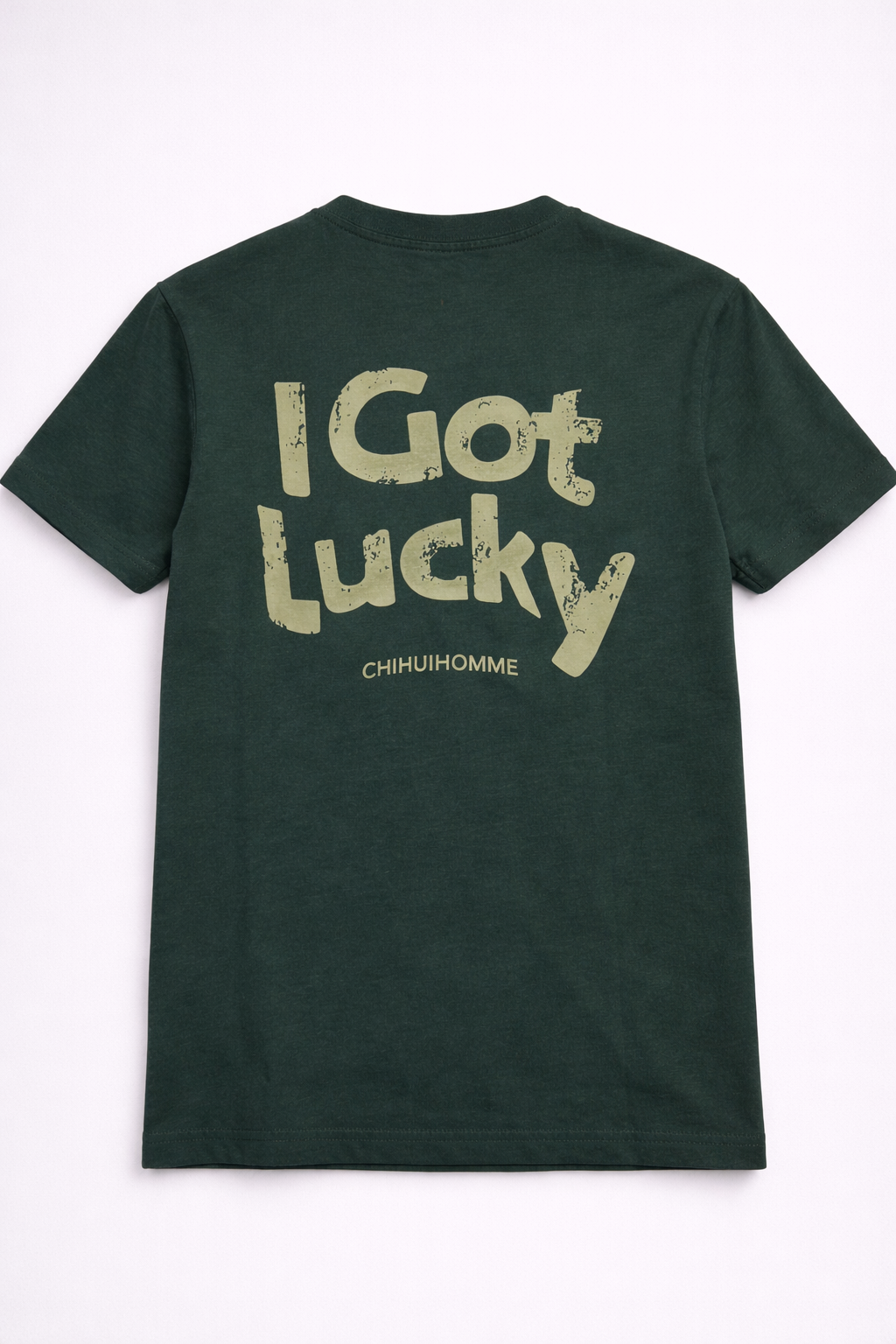 Gatsby Oversized T-Shirt for Men – Premium Stretch Cotton 1401 green