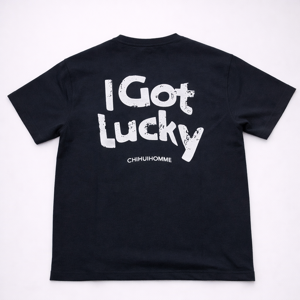 Gatsby Oversized T-Shirt for Men – Premium Stretch Cotton 1401 BLACK
