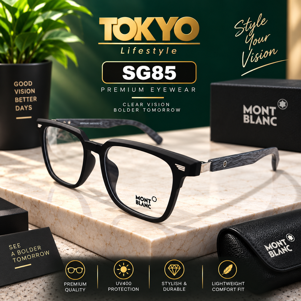 Premium Square Optical Eyeglasses – SG85