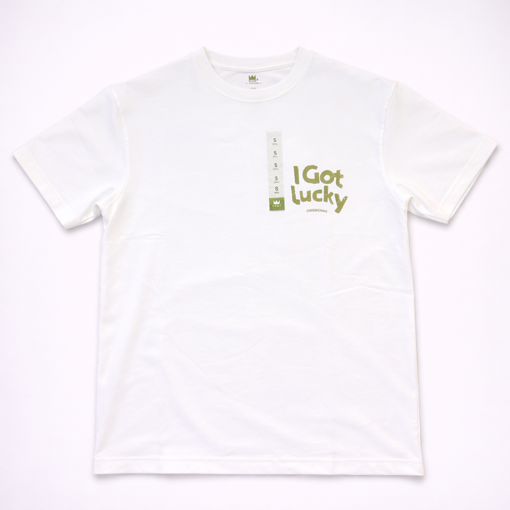 Gatsby Oversized T-Shirt for Men – Premium Stretch Cotton 1401 WHITE