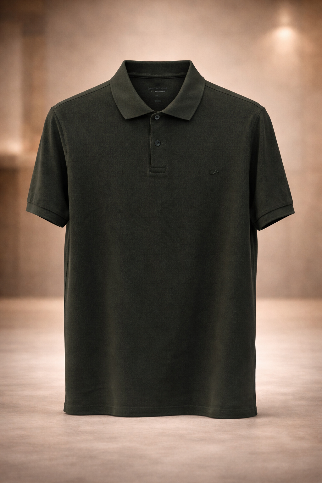 GATSBY Mens Polo T-shirt Poolbasics Dark Olive Green 2006